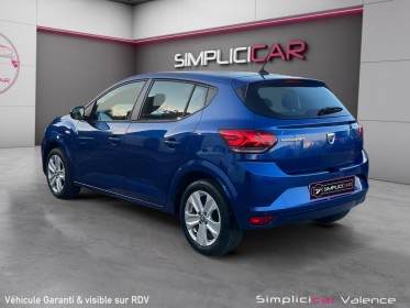 Dacia sandero tce 90 expression 1 main carplay caméra radar av/ar clim auto keyless suivi dacia garantie 12mois occasion...