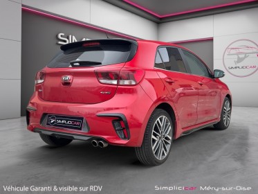 Kia rio 1.0l t-gdi 120 ch isg gt line caméra de recul garantie 12 mois occasion simplicicar mery-sur-oise simplicicar...