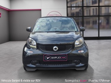 Smart fortwo coupe 1.0 71 ch ss ba6 pure / premiere main - entretient a jour - garantie 12 mois occasion paris 17ème...