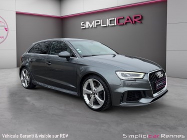 Audi rs3 sportback 2.5 tfsi 400ch s tronic 7 quattro - origine france - sieges diamants - keyless - radar av ar occasion...