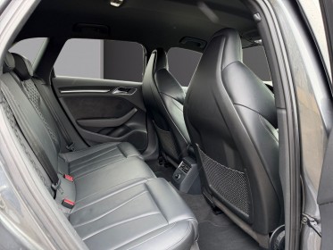 Audi rs3 sportback 2.5 tfsi 400ch s tronic 7 quattro - origine france - sieges diamants - keyless - radar av ar occasion...