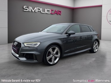 Audi rs3 sportback 2.5 tfsi 400ch s tronic 7 quattro - origine france - sieges diamants - keyless - radar av ar occasion...