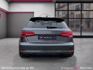 Audi rs3 sportback 2.5 tfsi 400ch s tronic 7 quattro - origine france - sieges diamants - keyless - radar av ar occasion...