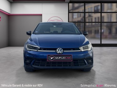 Volkswagen polo vi r-line tsi 110 dsg7 - garantie 12 mois occasion simplicicar reims simplicicar simplicibike france