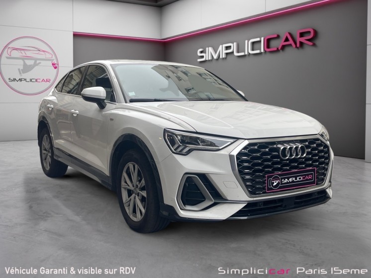 Audi q3 sportback 35 tdi 150 ch s tronic 7 s line occasion paris 15ème (75) simplicicar simplicibike france