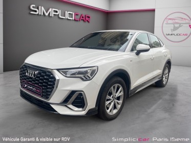 Audi q3 sportback 35 tdi 150 ch s tronic 7 s line occasion paris 15ème (75) simplicicar simplicibike france