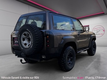 Nissan patrol entreprise 3.0 di elegance occasion paris 17ème (75)(porte maillot) simplicicar simplicibike france