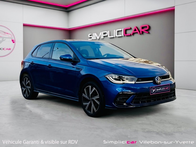 Volkswagen polo 1.0 tsi 95 dsg7 r-line carplay camÉra de recul acc virtual cockpit garantie 12 mois occasion simplicicar...