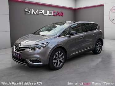 Renault espace v blue dci 160 edc intens/ entretien renault / toit panoramique / sieges av massants occasion paris 17ème...