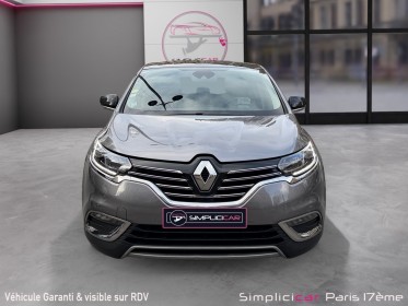 Renault espace v blue dci 160 edc intens/ entretien renault / toit panoramique / sieges av massants occasion paris 17ème...