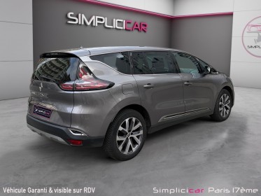 Renault espace v blue dci 160 edc intens/ entretien renault / toit panoramique / sieges av massants occasion paris 17ème...