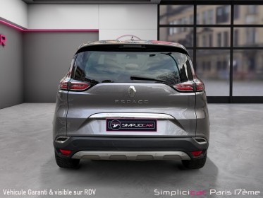 Renault espace v blue dci 160 edc intens/ entretien renault / toit panoramique / sieges av massants occasion paris 17ème...