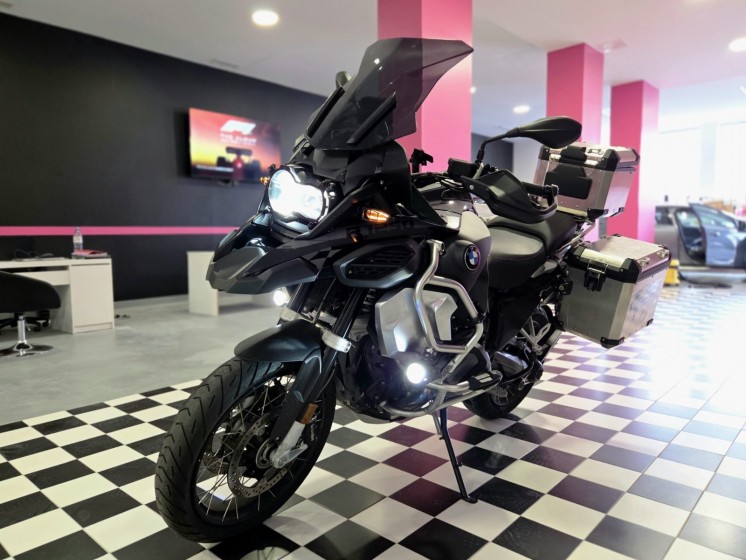 Bmw r 1250 gs adventure triple black / akra / bagagerie occasion  simplicicar nice - pfvauto simplicicar simplicibike france