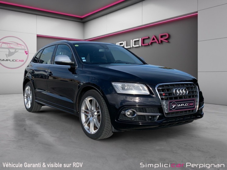 Audi sq5 v6 3.0 bitdi 313 quattro tiptronic 8 - sièges cuir électriques- régulateur adaptatif - clim - gps - garantie...