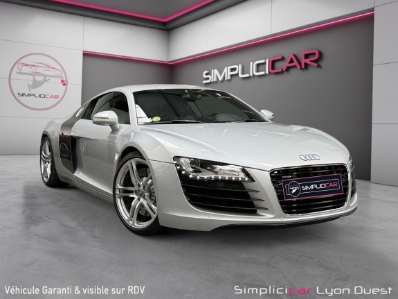Audi r8 v8 4.2 fsi - r tronic - origine fr - suivi audi - garantie 12 mois occasion simplicicar lyon ouest simplicicar...