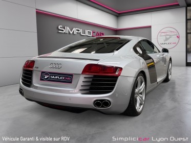 Audi r8 v8 4.2 fsi - r tronic - origine fr - suivi audi - garantie 12 mois occasion simplicicar lyon ouest simplicicar...