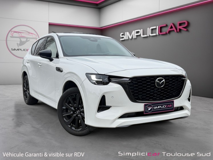 Mazda cx-60 2023 .5l e-skyactiv phev 327 ch 4x4 bva8 homura plus caméra 360 toit ouvrant garantie constructeur occasion...
