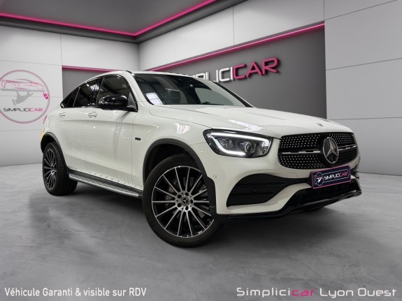Mercedes glc coupe 300 e 9g-tronic 4matic amg line - full options - attelage - garantie 12 mois occasion simplicicar lyon...