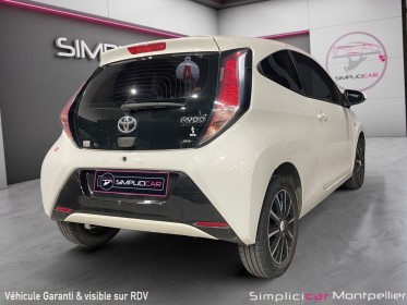 Toyota aygo 1.0l x-play vvt-i x-shift garantie 12 mois occasion montpellier (34) simplicicar simplicibike france