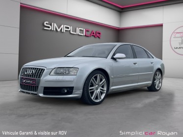 Audi s8 5.2 v10 fsi 450 ch quattro tiptronic / carnet 100% audi / pas de malus / garantie occasion simplicicar royan...