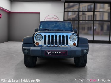 Jeep wrangler 2.8 crd 177 sport unlimited sahara a    attelage   garantie 12 mois occasion simplicicar frejus  simplicicar...