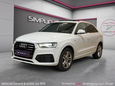 Audi q3 2.0 tdi 184ch s tronic 7 quattro s line - toit ouvrant - caméra de recul - garantie 12 mois occasion simplicicar...
