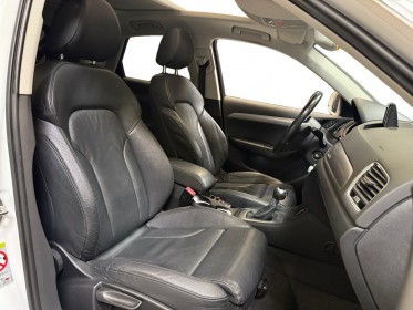 Audi q3 2.0 tdi 184ch s tronic 7 quattro s line - toit ouvrant - caméra de recul - garantie 12 mois occasion simplicicar...