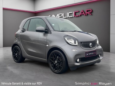 Smart fortwo coupe 0.9 90 ch ba 6 rapports prime / entretien à jour / garantie 12 mois occasion simplicicar royan...