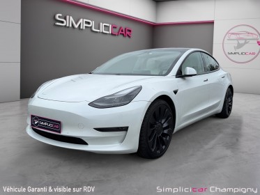 Tesla model 3 performance dual motor awd occasion champigny-sur-marne (94) simplicicar simplicibike france