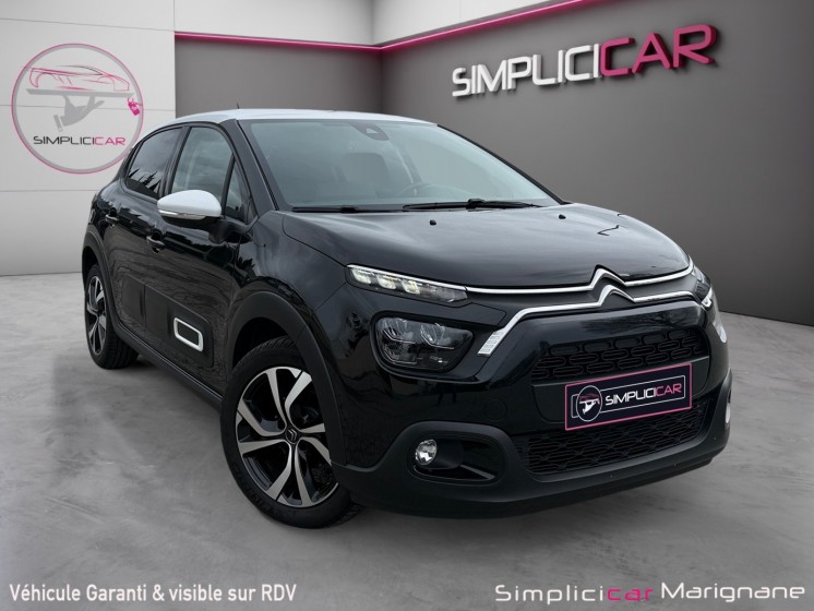 Citroen c3 c3 bluehdi 100 ss bvm6 shine pack camera de recul garentie 12 mois occasion simplicicar marignane  simplicicar...