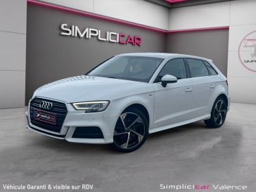 Audi a3 sportback 35 tfsi cod 150 s tronic 7 s line plus origine fr caméra radar av/ar gps keyless garantie 12 mois occasion...