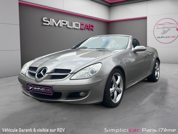 Mercedes slk 200 k cabriolet  sieges chauffant / bluetooth / occasion paris 17ème (75)(porte maillot) simplicicar...
