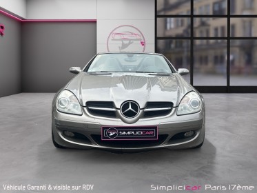 Mercedes slk 200 k cabriolet  sieges chauffant / bluetooth / occasion paris 17ème (75)(porte maillot) simplicicar...