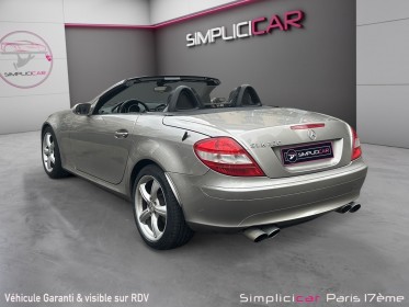 Mercedes slk 200 k cabriolet  sieges chauffant / bluetooth / occasion paris 17ème (75)(porte maillot) simplicicar...