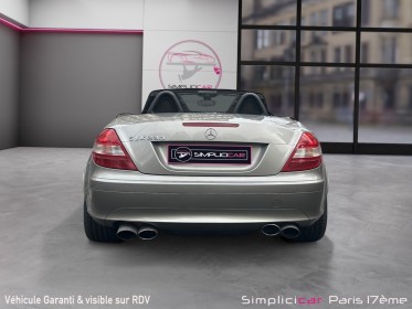 Mercedes slk 200 k cabriolet  sieges chauffant / bluetooth / occasion paris 17ème (75)(porte maillot) simplicicar...