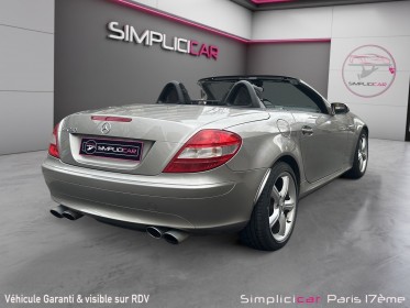 Mercedes slk 200 k cabriolet  sieges chauffant / bluetooth / occasion paris 17ème (75)(porte maillot) simplicicar...