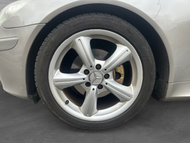 Mercedes slk 200 k cabriolet  sieges chauffant / bluetooth / occasion paris 17ème (75)(porte maillot) simplicicar...