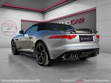 Jaguar f-type cabriolet v8 s 5.0 495 suralimente entretien complet occasion simplicicar st-maximin simplicicar simplicibike...