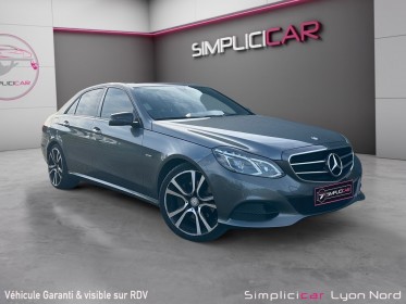 Mercedes classe e 250 bluetec sportline 4-matic a  suivi mercedes garantie 12 mois toit ouvrant. occasion simplicicar lyon...