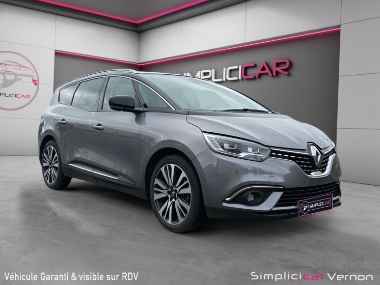 Renault grand scenic iv  1.3 tce 16v 160 cv initiale paris  entretien renault  carplay/android  sieges elec/chauffants  bose...