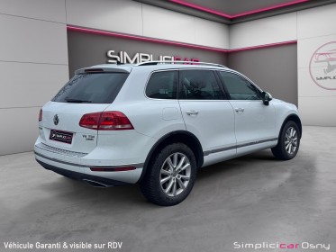 Volkswagen touareg 3.0 v6 tdi 204 bmt tiptronic 8 4motion carat || garantie 12 mois || occasion osny simplicicar simplicibike...
