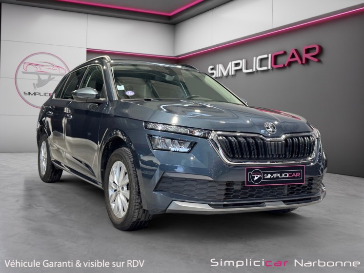 Skoda kamiq 1.0 tsi 116 ch bvm6 ambition carplay radar av ar acc garantie 12 mois occasion simplicicar narbonne simplicicar...
