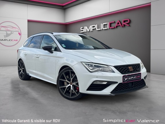 Seat leon st 2.0 tsi 300 dsg6 4drive cupra pack performance jantes cupra r lame carbone garantie 12 mois occasion simplicicar...