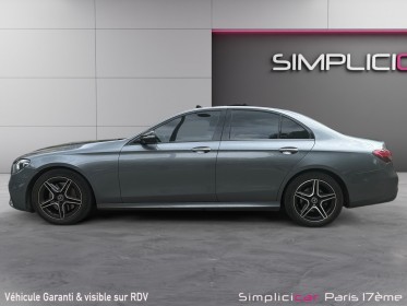 Mercedes classe e 220 d 9g-tronic amg line/nouveau volant/siege électrique/affichage tète haute/burmaster/garantie 12 mois...