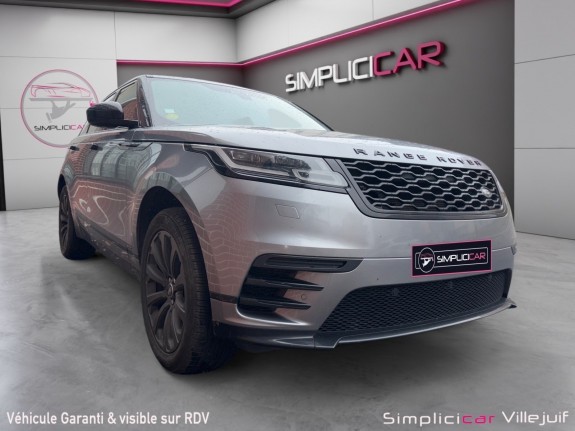 Land rover range rover velar 2.0l d180 bva r-dynamic, cameras de recul, toit ouvrant panoramique, garantie 12 mois occasion...