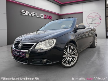Volkswagen eos 2.0t 16s fsi 200 carat dsg6,decapotable, toit ouvrant, carplay, garantie 12 mois occasion simplicicar...