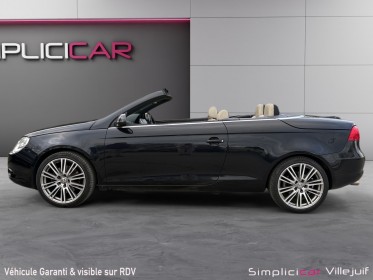 Volkswagen eos 2.0t 16s fsi 200 carat dsg6,decapotable, toit ouvrant, carplay, garantie 12 mois occasion simplicicar...