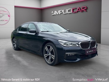 Bmw serie 7 g11/g12 2018 740e iperformance 326 ch m sport a, caméra 360, harman kardon, softclose, toit ouvrant, garantie...