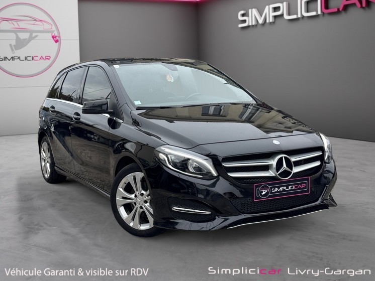 Mercedes classe b 220 d 7-g dct 4-matic fascination occasion simplicicar livry gargan simplicicar simplicibike france