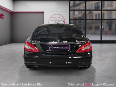 Mercedes classe cls 63 amg 7g-tronic speedshift ba - garantie 12 mois occasion simplicicar lyon ouest simplicicar...